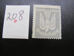 Germany 1924 MNH   SC C26 FINE SINGLE 350 EUROS (208)