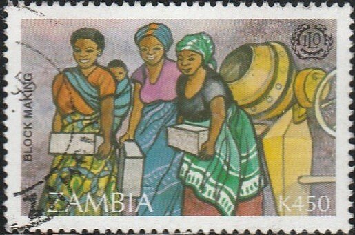 Zambia, #644 Used  From 1995,  CV$2.50