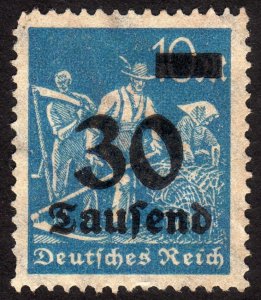 1923, Germany, 30.000Mk, MNG, Sc 248