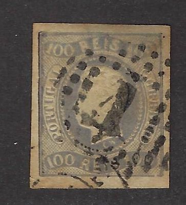 Portugal SC#23 Used F-VF corner tear SCV$97.50....Nice Stamp(s)!