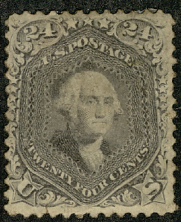 MALACK #78a  SCV $2750   F/VF OG Hr, nicely centered, fresh color, RARE MINT ...