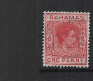 Bahamas 1938 SG150, One Penny, mounted mint