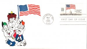 #2116 Flag over Capitol Ellis FDC