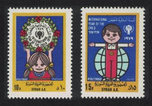 Syria Intl Year of the Child 2v 1979 MNH SG#1421-1422