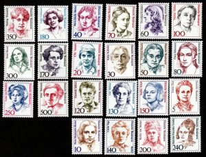 Scott #1475-94A Famous Women MNH