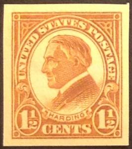 U. S. #576 MH VF; SCV $1.25
