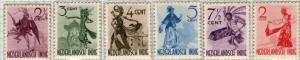 Netherlands Indies  Scott 228-232, N38 MNH** dance stamps