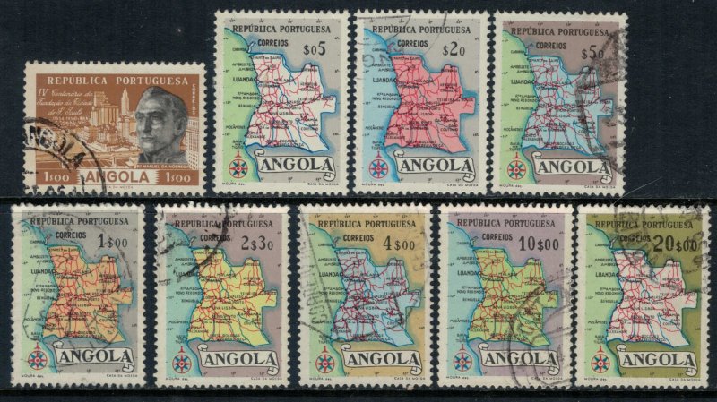 Angola #385-93  CV $2.80