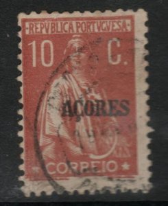 Azores  Scott 208 Used Ceries stamp