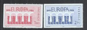 SWEDEN SC# 1486-87 FVF/MNH 1984