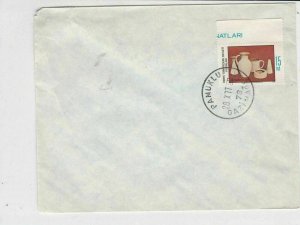 cyprus 1977 jug cup stonewear stamps cover ref 21187