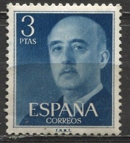 Spain; 1954; Sc. # 831; *+/MLH Single Stamp