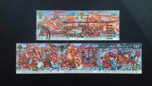 Great Britain 1988 The 400th Anniversary of the Spanish Armada Used