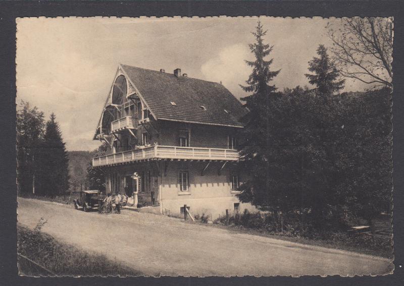 Lorraine Sc N46 on 1942 Post Card GERMANNSBURG - ST. MORITZ, Gasthaus Grether