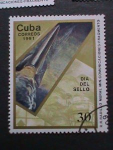 ​CUBA-VERY OLD CUBA-SPACE PROGRAMS STAMPS USED- VF WE SHIP TO WORLD WIDE.