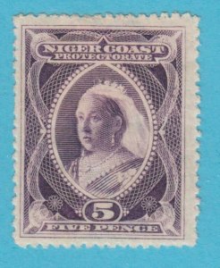 NIGER COAST PROTECTORATE 59  MINT HINGED OG * NO FAULTS VERY FINE! - NSC