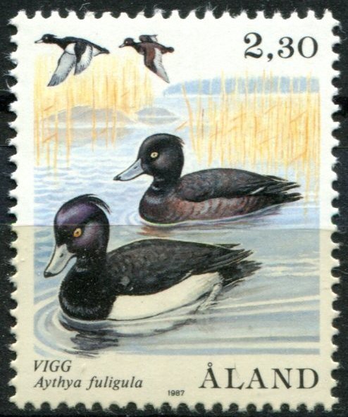 Finland Åland Islands Sc#16 MNH, 2.30m multi, Birds (1987) (1987)
