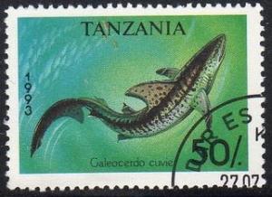 Tanzania 1138 - Cto-nh - Tiger Shark