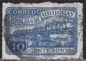 Uruguay 566 Santa Lucia River Bridge 1948