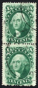 Scott 35, Vertical Pair