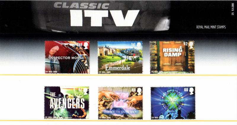 PRESENTATION PACK PP347 2005 - CLASSIC TV  (printed no.375)