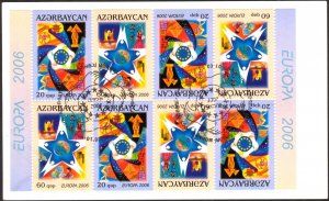 Azerbaijan 2006 Europa CEPT Booklet Used / CTO