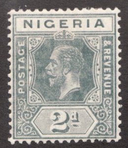 1914 Nigeria  Sc#3 - 2d KGV - MH postage stamp Cv$9