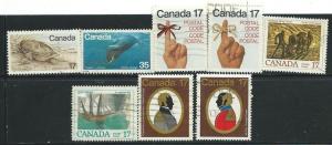 Canada #813-820  (U) CV. $1.85