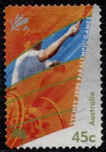 Australia #1847 Wheelchair Tennis Used - CV$0.80