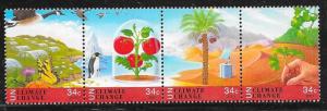 UN #815a climate Changestrip of 4 (MNH) CV$4.00