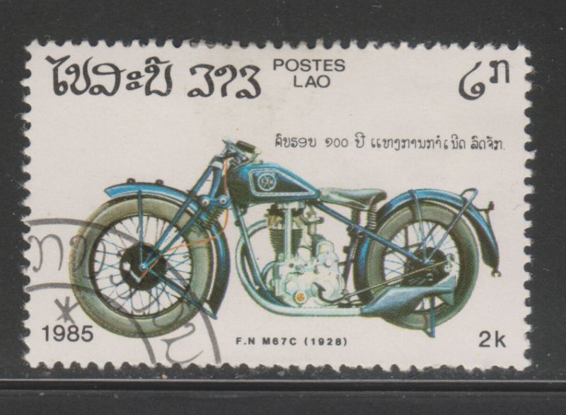 Laos 622 Motorcycle 1985