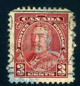 Canada - Scott # 219 - 3 Cent  George V - Used