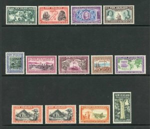 New Zealand SG613/25 1940 Set of 13 M/M cat 70 pounds