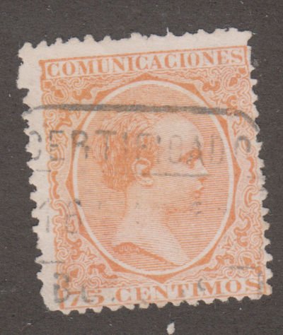 Spain 267 King Alfonso XIII 1889