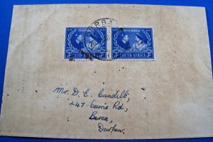 S. AFRICA 1948  -  3 FIRST DAY COVERS  -  SCOTT #106 pr          (jpc9)