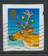 GB SG 3415 SC# 3120 2nd Class  Used on piece Christmas 2012  see details