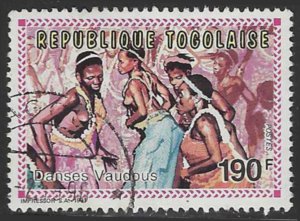 Togo #1602 (1992), postally used single, cat. $0.65