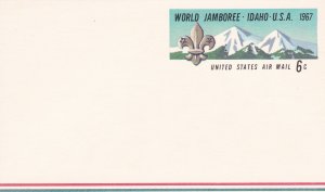 United States # UXC7, World Jamaboree - Idaho - U.S.A., Mint Postal Card