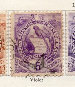 Guatemala 1886-94 Early Issue Fine Used 5c. NW-216996 