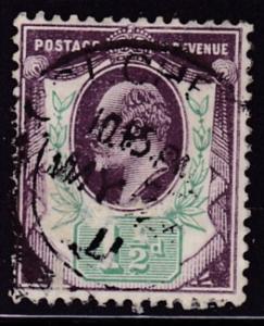 Great Britain 1902 King Edward VII 1/2d violet&green VF/Used(*)