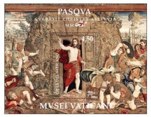 2017 - VATICAN -  Easter, sheet - MNH**