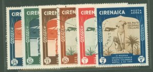 Cyrenaica #C24-9 Used Single (Complete Set)