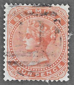 Bermuda (1904) - Scott # 24,  Used