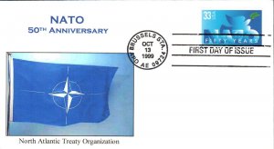 #3354 NATO Ginsburg FDC 