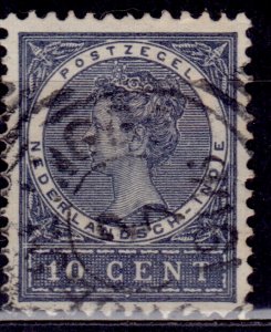 Netherlands Indies, 1903, Queen Wilhelmina,10c, sc#48, used