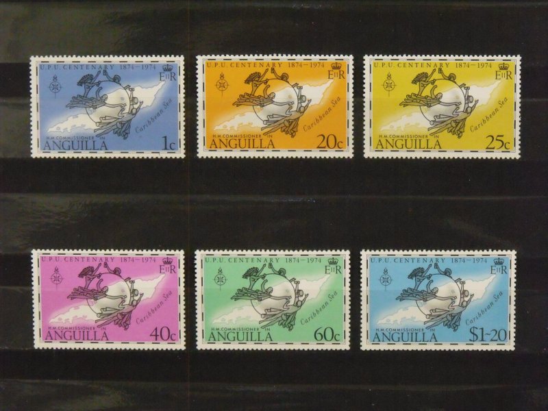 8675   Anguilla   MH # 199, 200, 201, 202, 203, 204            CV$ 1.75