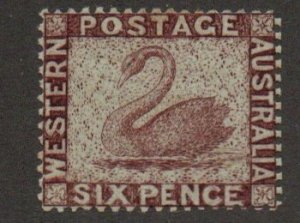 Western Australia 24C Pref. 14 Mint hinged