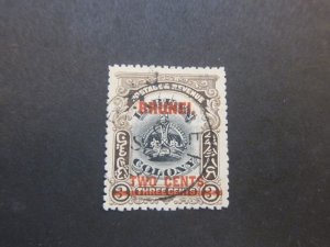 Brunei 1906 Sc 2 FU