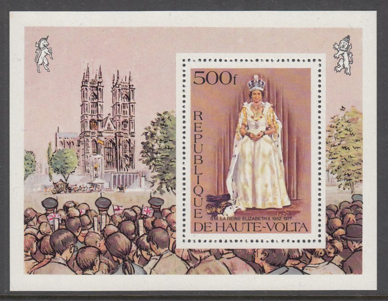 Burkina Faso 438 Queen Elizabeth II Souvenir Sheet MNH VF