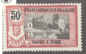 French India, Scott #43, MH